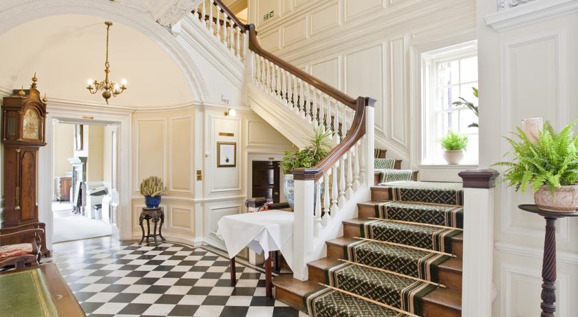 Central staircase